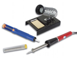 Soldering set (soldering iron 25 w + vtd + standlc + solder)